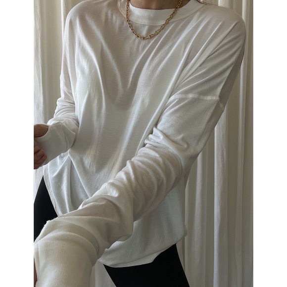 Size L • SWEATER long sleeve sweater — In Off White - Picture 2 of 10